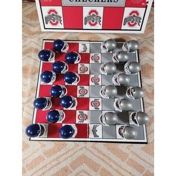 Vintage Ohio State College Checkers Classic Rival Edition USA Made! #A93 - Picture 7 of 9